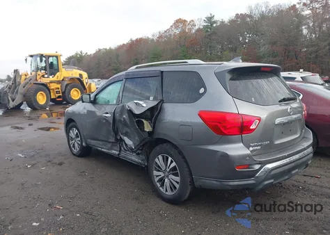 2020 Nissan Pathfinder Sl 2Wd из США, поврежденный, VIN 5N1DR2CN0LC597093